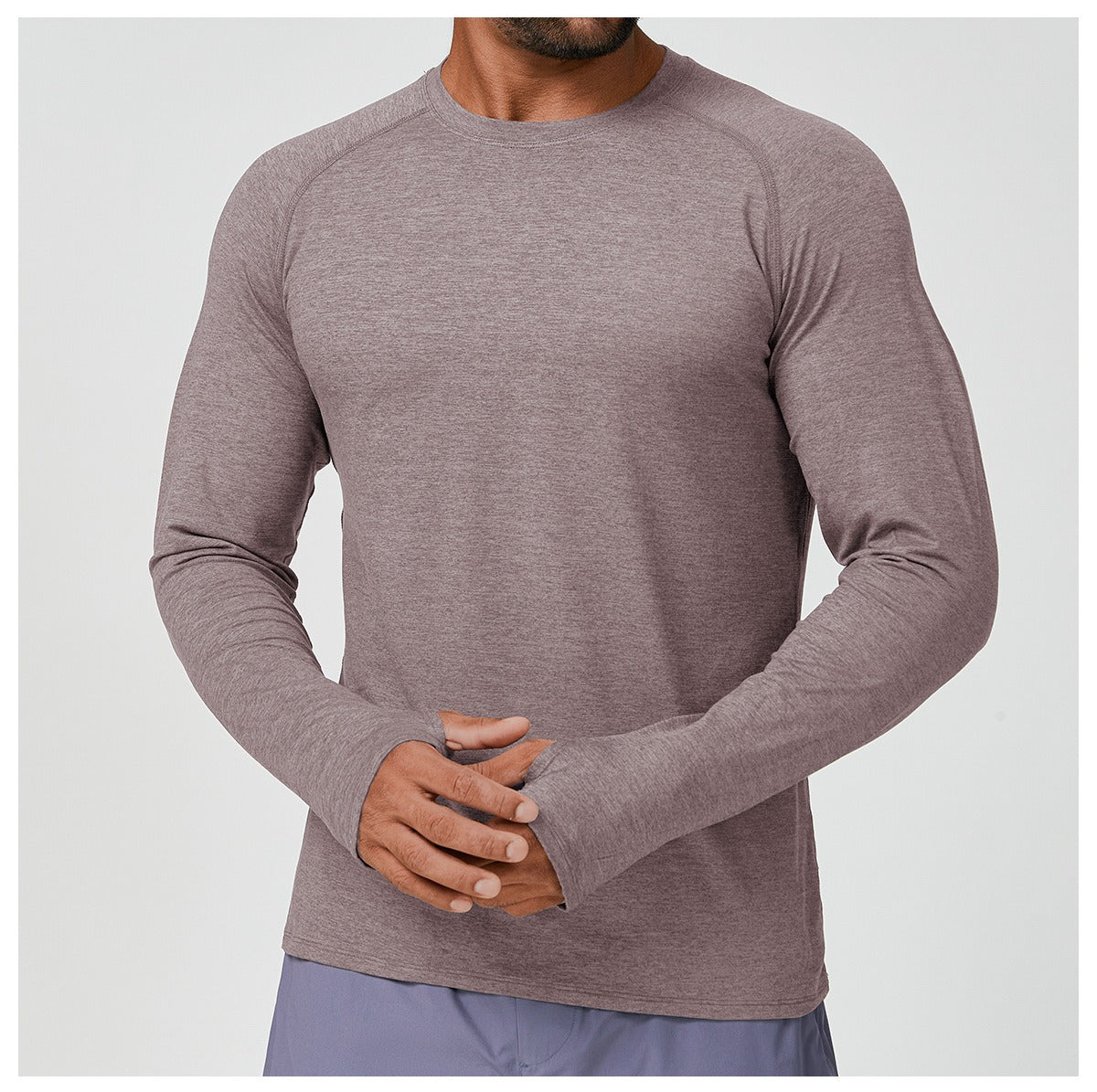 Men’s Stretch Long Sleeve Yoga Training Shirt