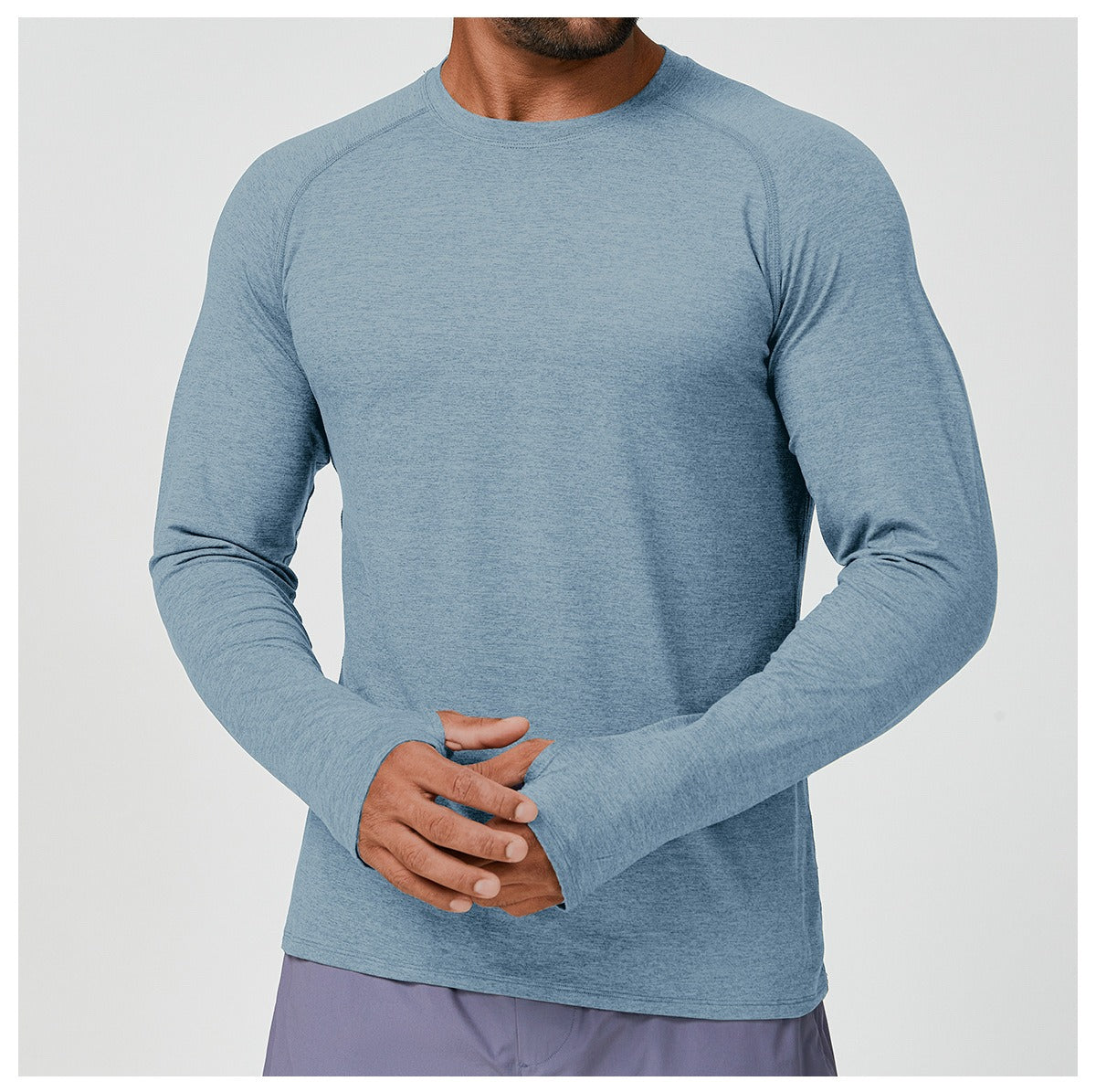 Men’s Stretch Long Sleeve Yoga Training Shirt