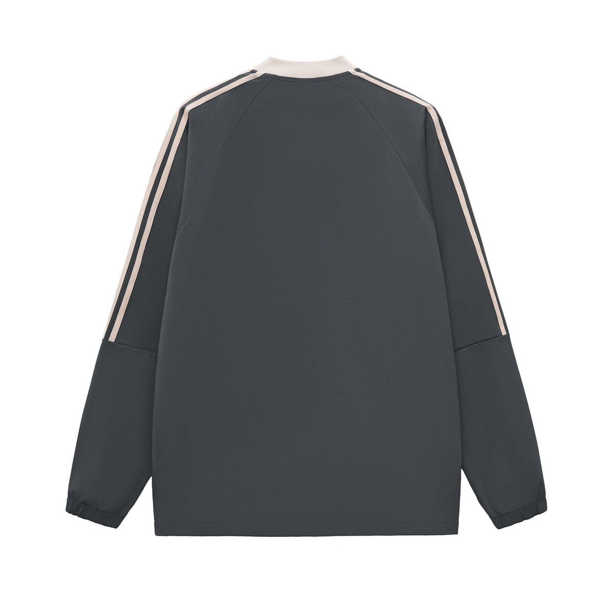 Varsity Panel V-Neck Long Sleeve Tee