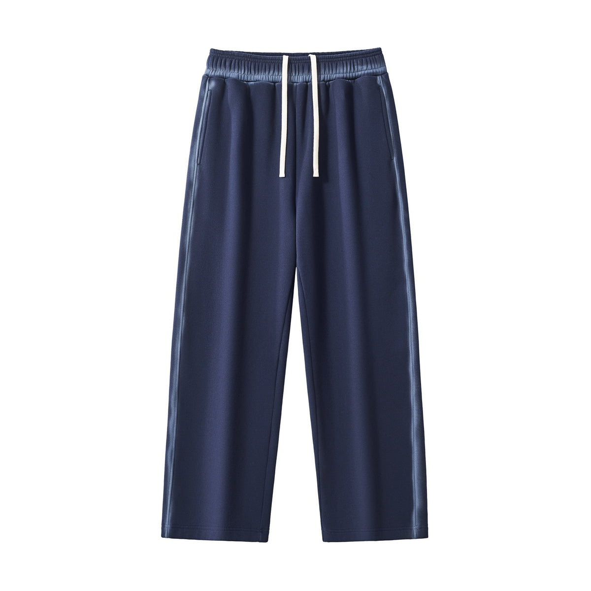 Washed Fleece Straight Leg Sweatpants