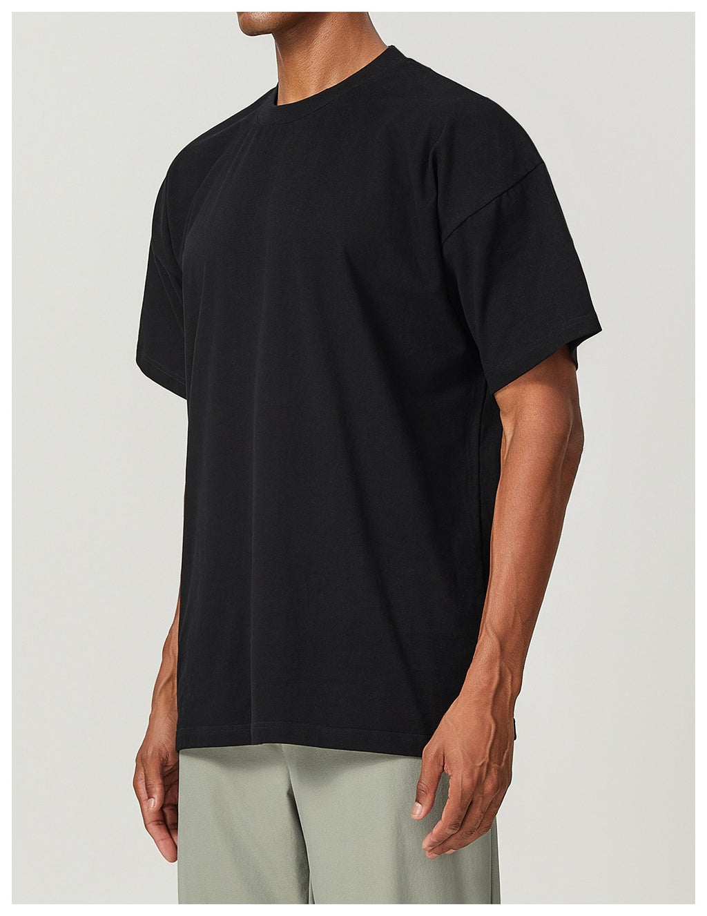 Men’s Soft Cotton Casual Training Tee