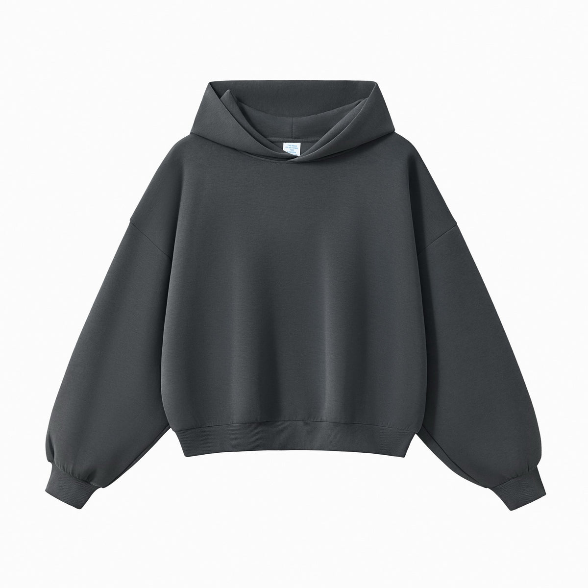 Boxy Drop Shoulder Pullover Hoodie