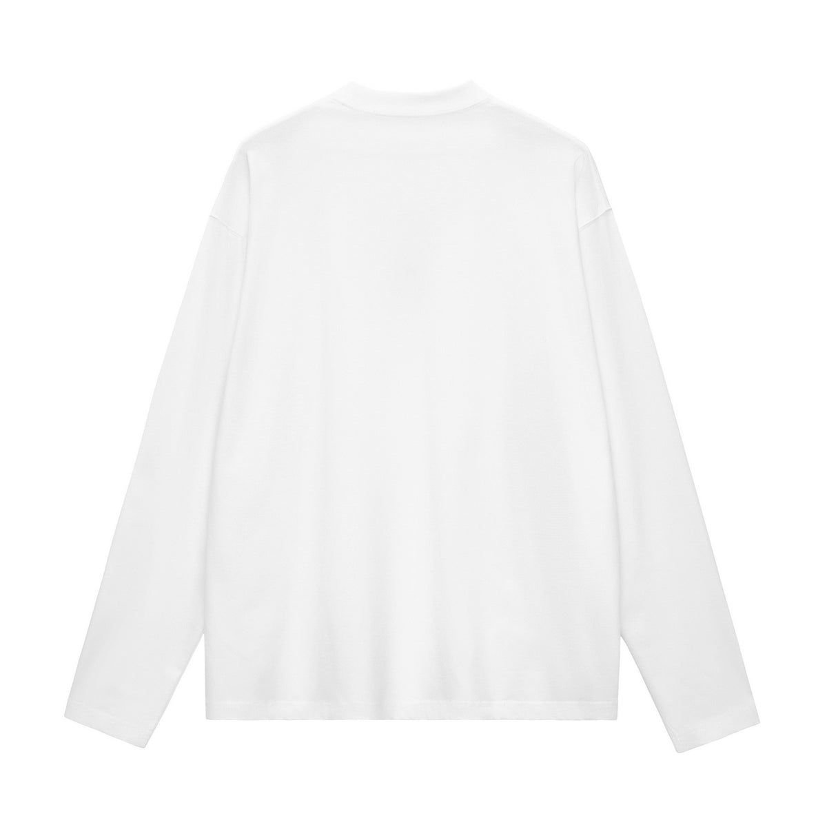 Relaxed Drop Shoulder Long Sleeve Tee