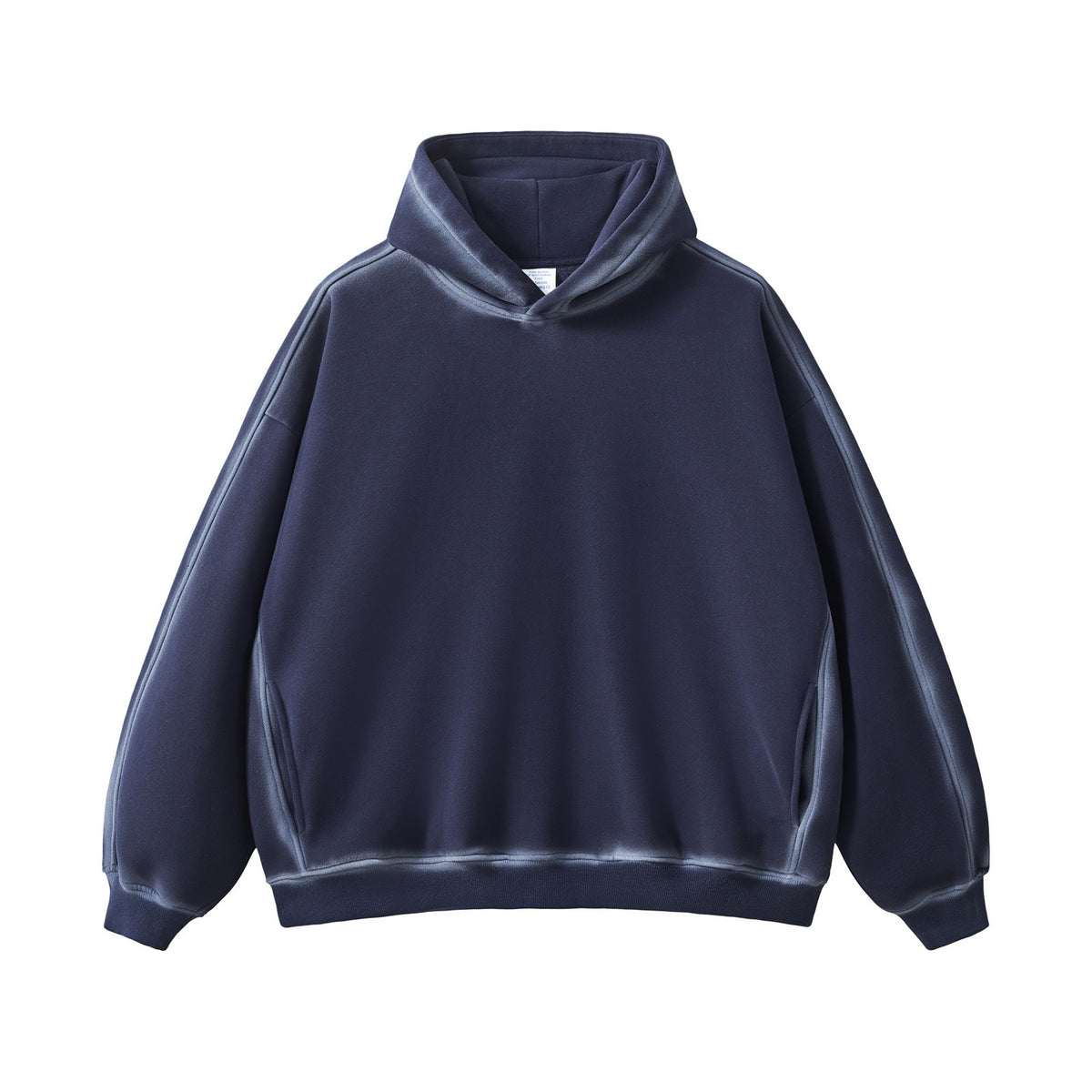 Washed Fleece Pullover Hoodie