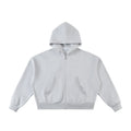 Boxy Full Zip Fleece Hoodie