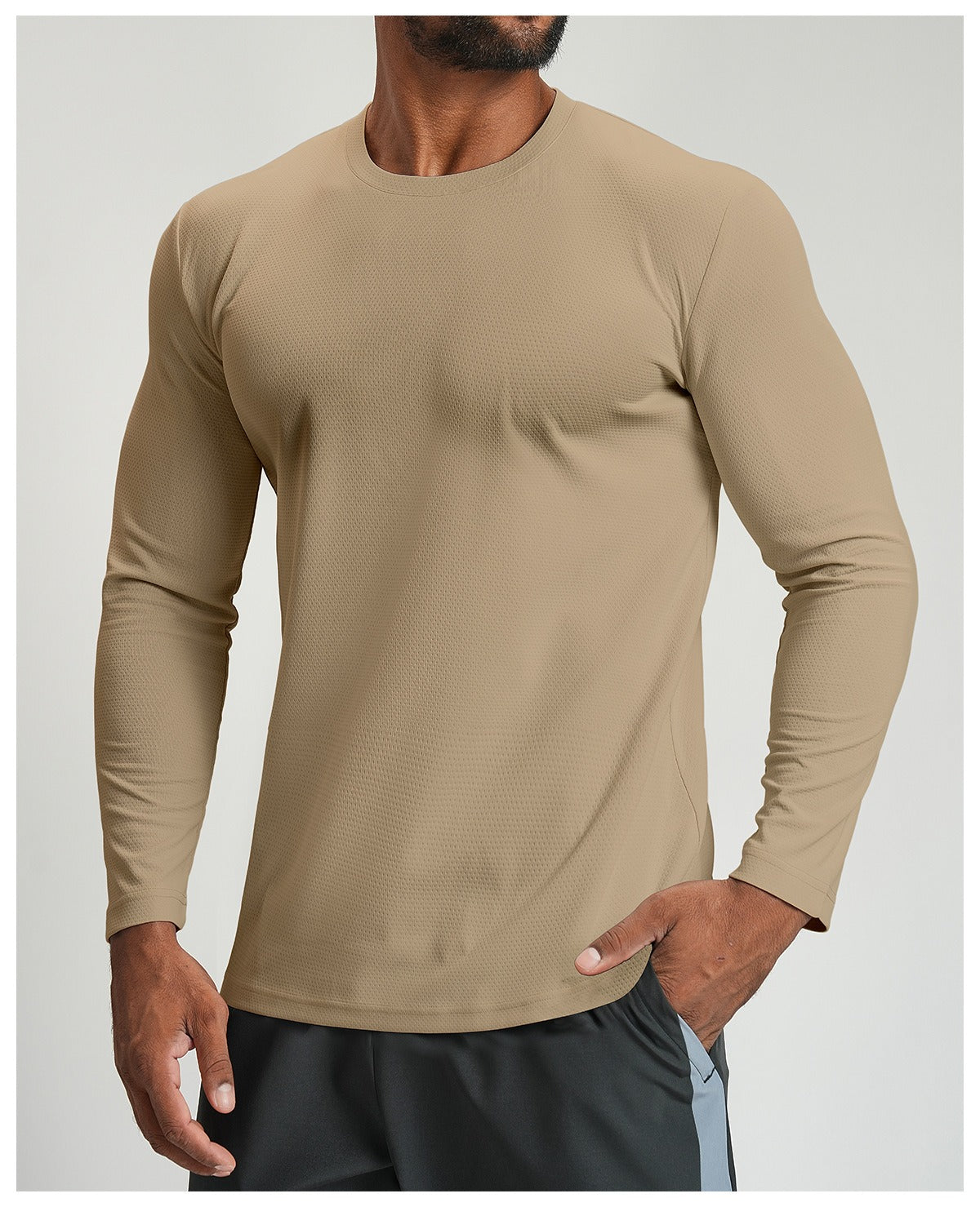 Men's Quick-Dry Long Sleeve Tee