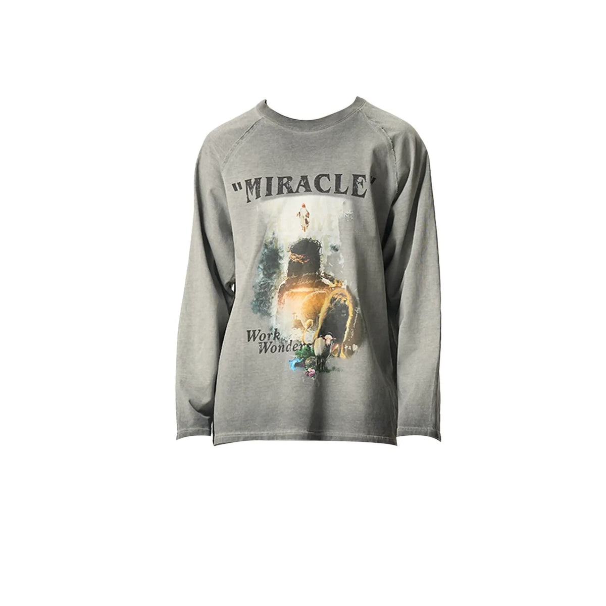 Vintage Graphic Washed Long Sleeve Tee