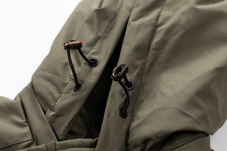 Men's Hooded Outdoor Windbreaker Jacket