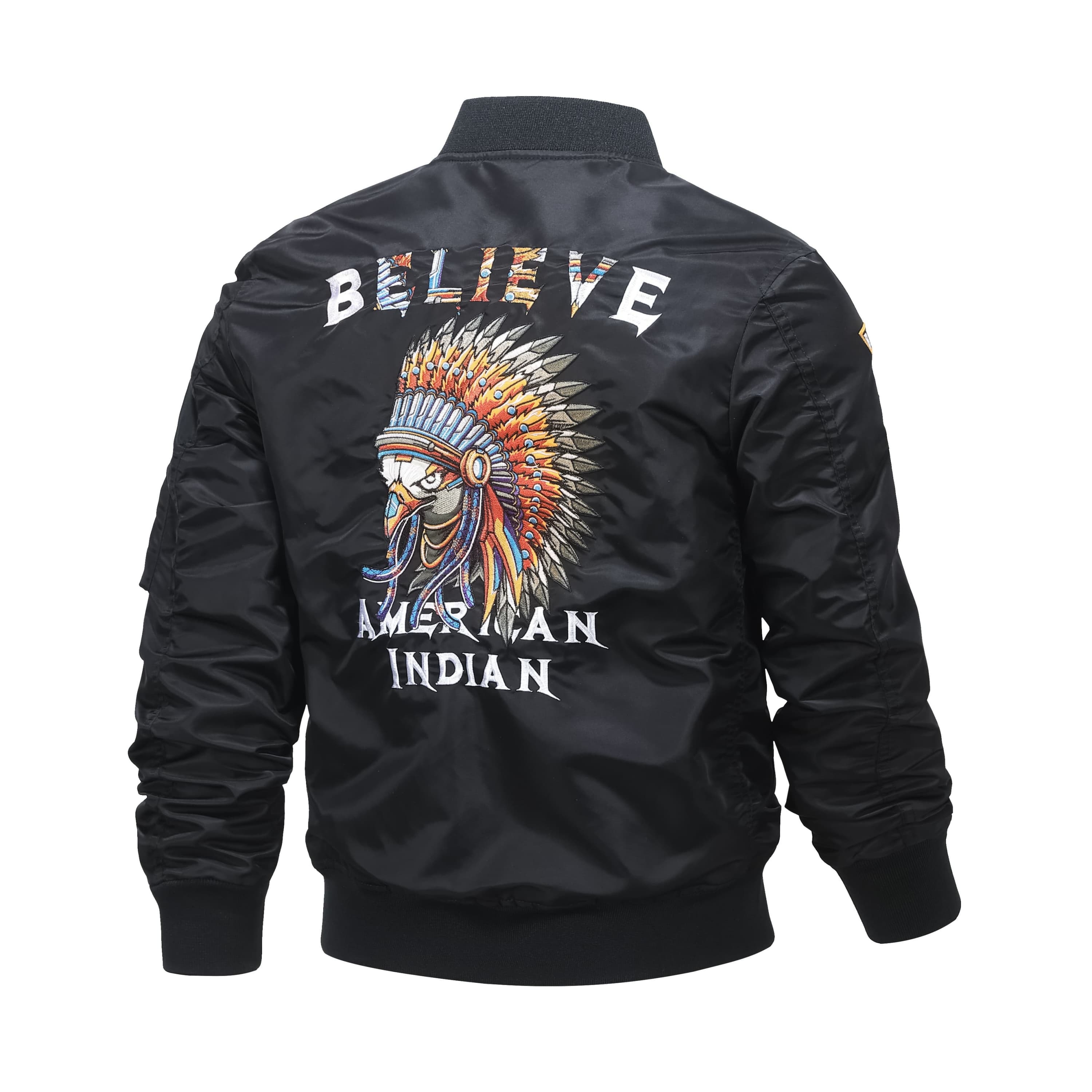 Refined Casual Bomber Jacket