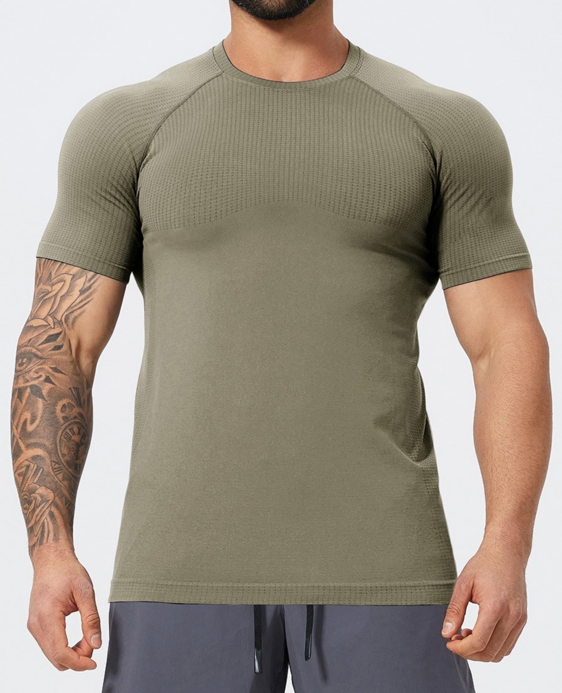 Men's Seamless Training Performance Tee