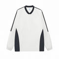 Varsity Panel V-Neck Long Sleeve Tee
