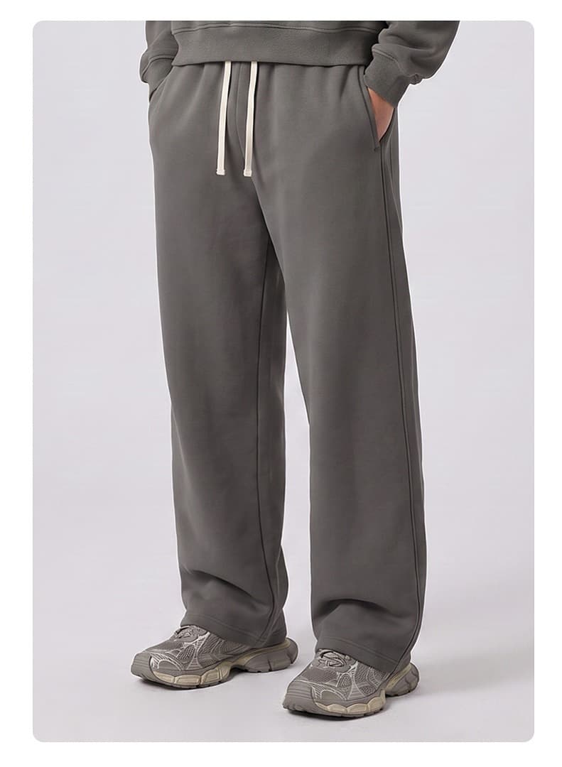 Barrel Leg Fleece Sweatpants