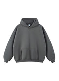 Fleece Lined Relaxed Pullover Hoodie