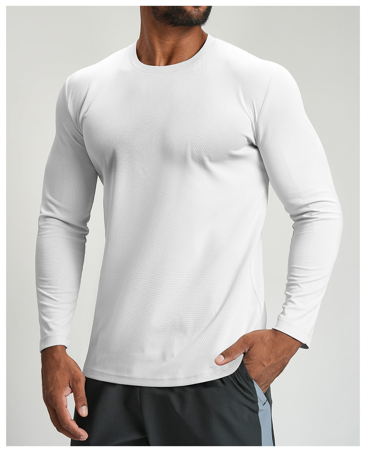 Men's Quick-Dry Long Sleeve Tee