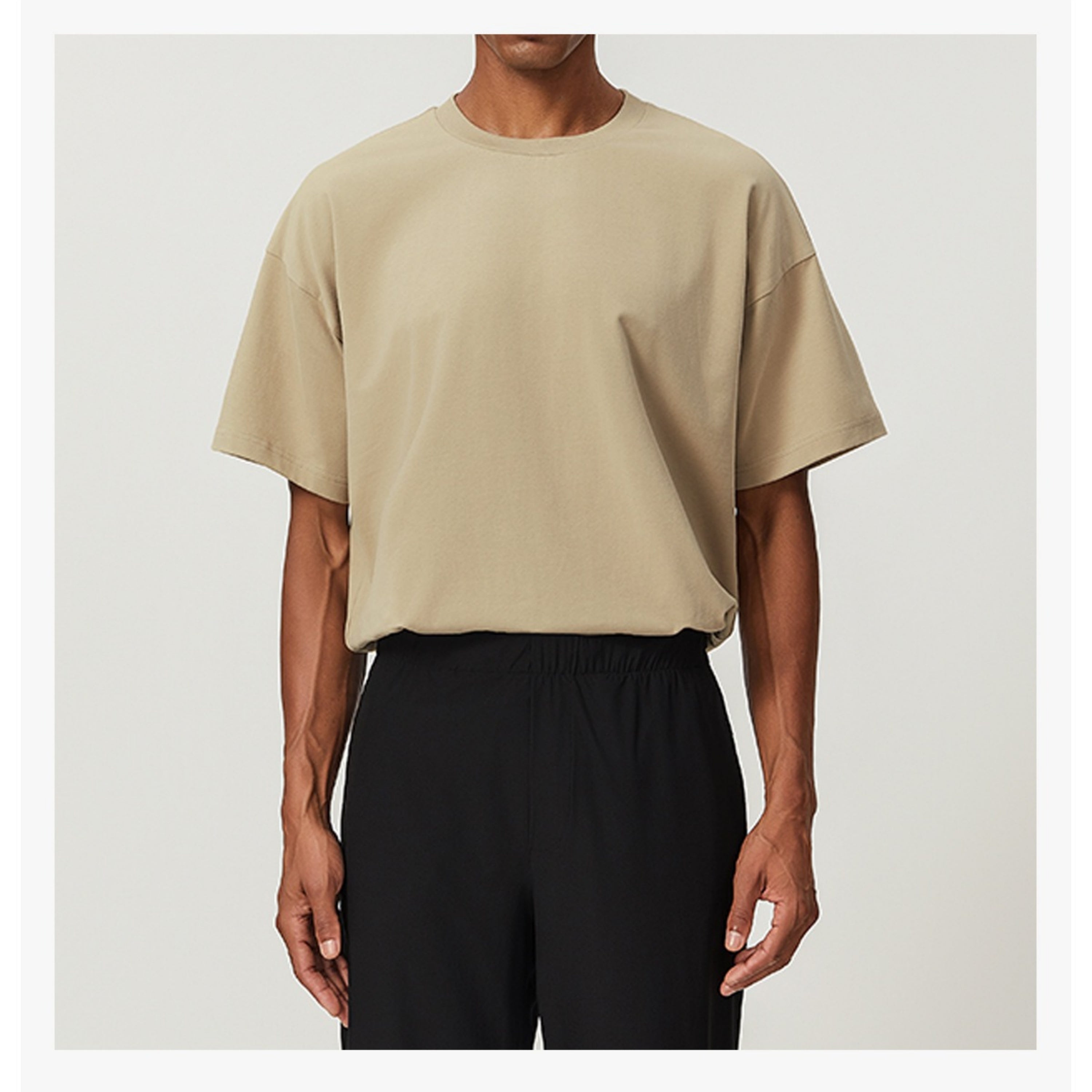 Men’s Soft Cotton Casual Training Tee