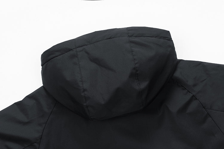 Men's Hooded Outdoor Windbreaker Jacket