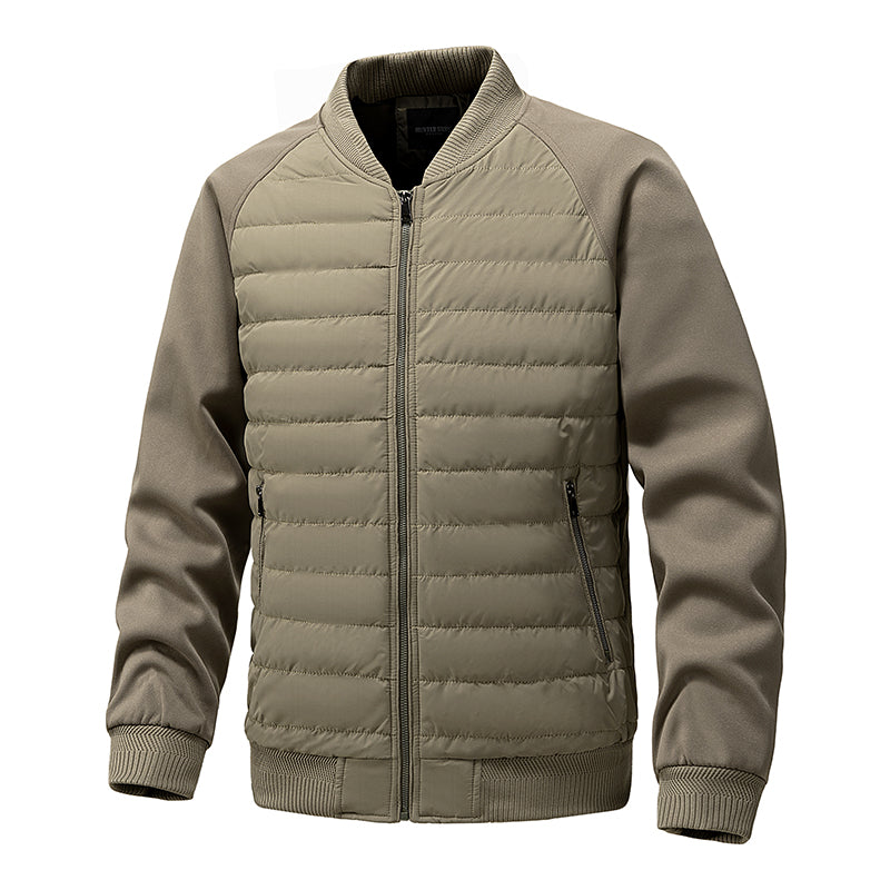 Men's Lightweight Quilted Bomber Jacket