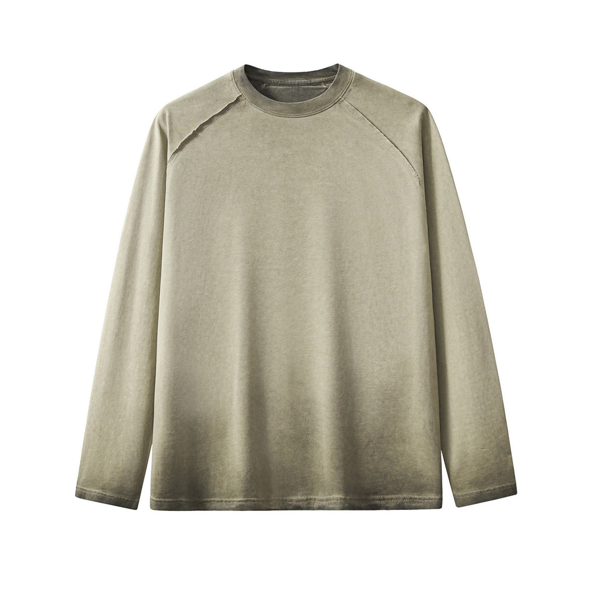 Washed Raglan Long Sleeve Tee