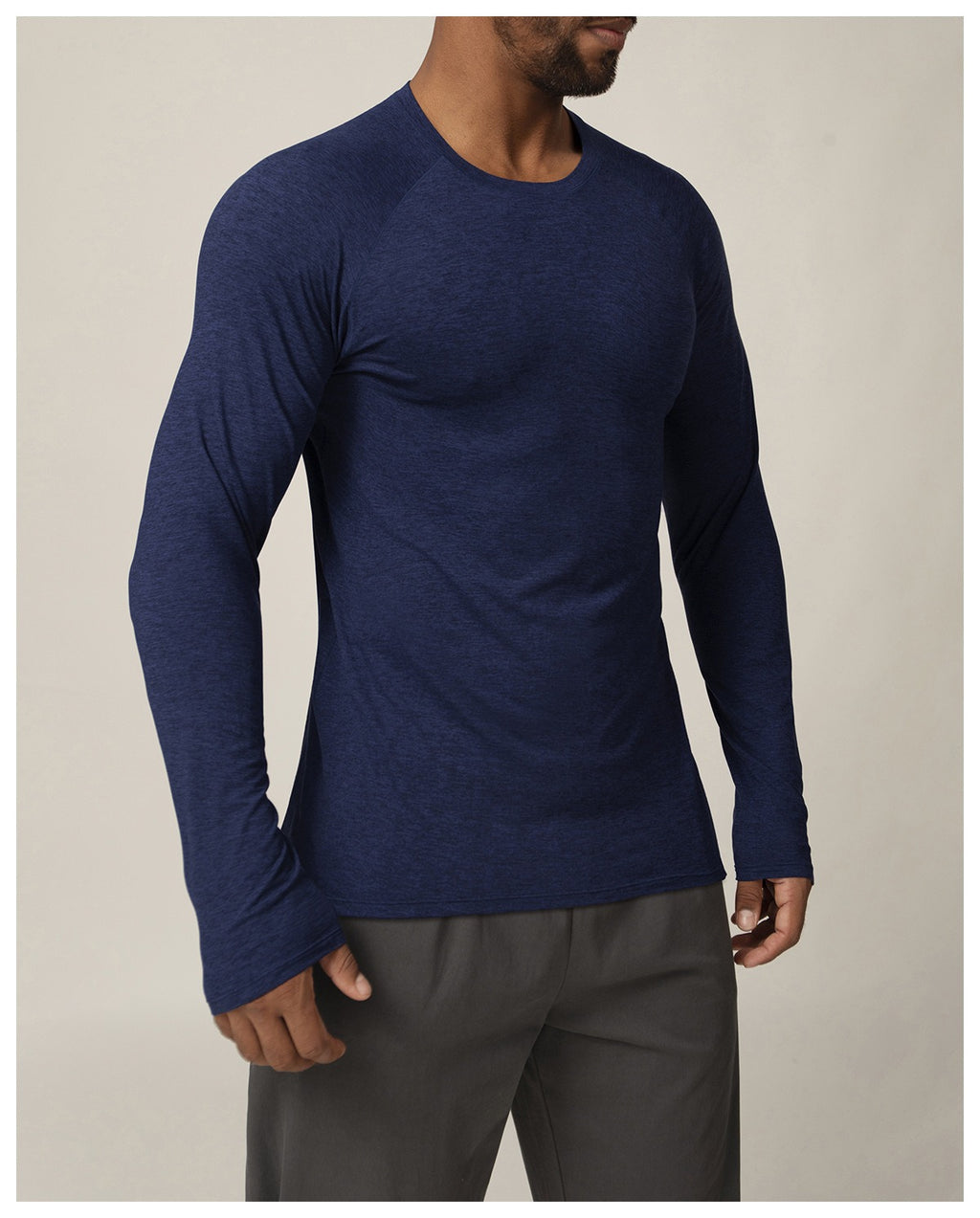 Men’s Long Sleeve Quick Dry Athletic Training Shirt