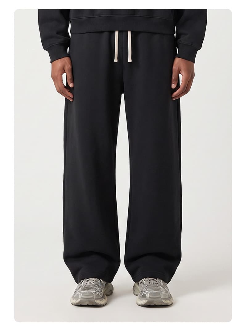Barrel Leg Fleece Sweatpants
