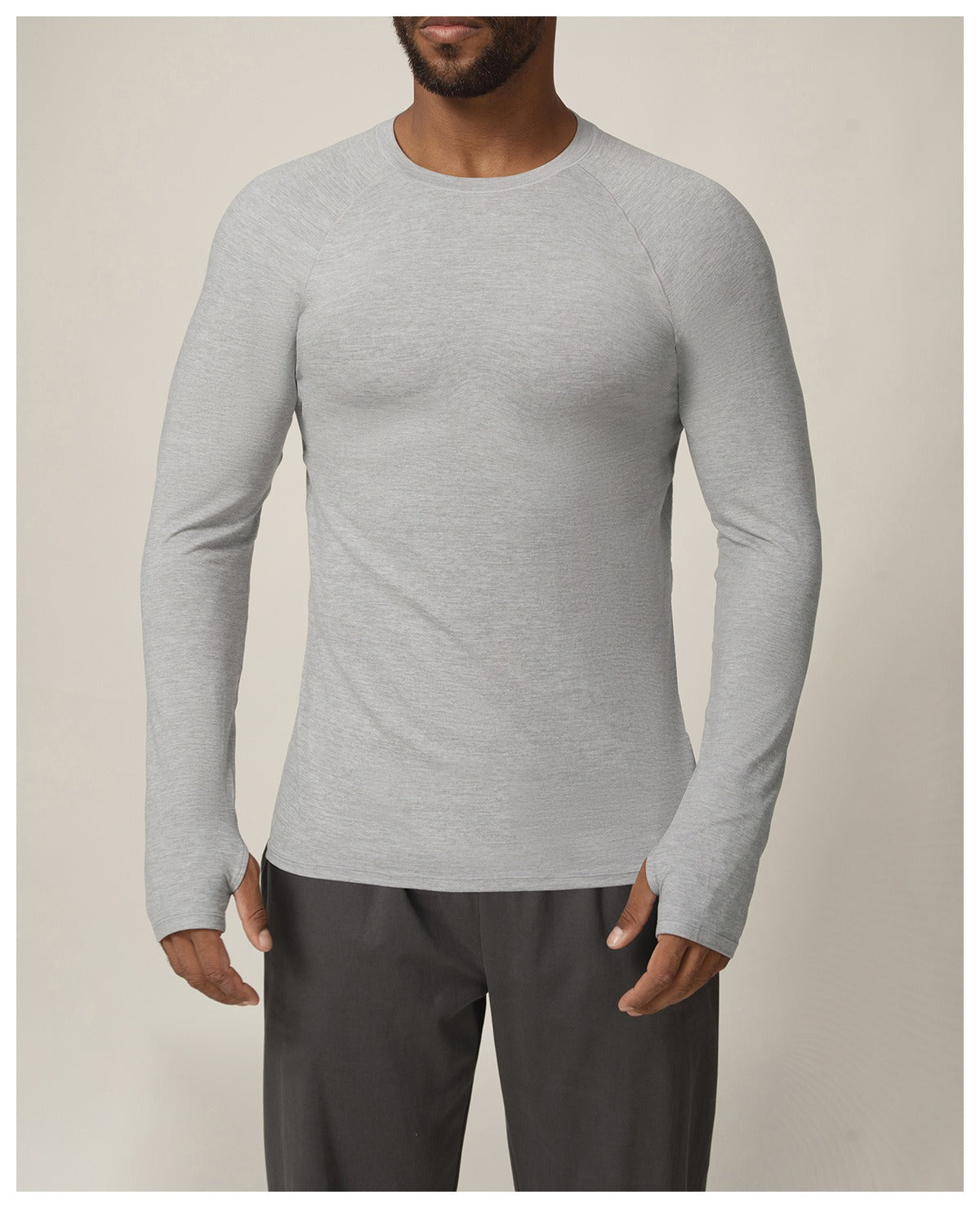 Men’s Long Sleeve Quick Dry Athletic Training Shirt