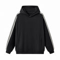 Side Stripe Fleece Pullover Hoodie