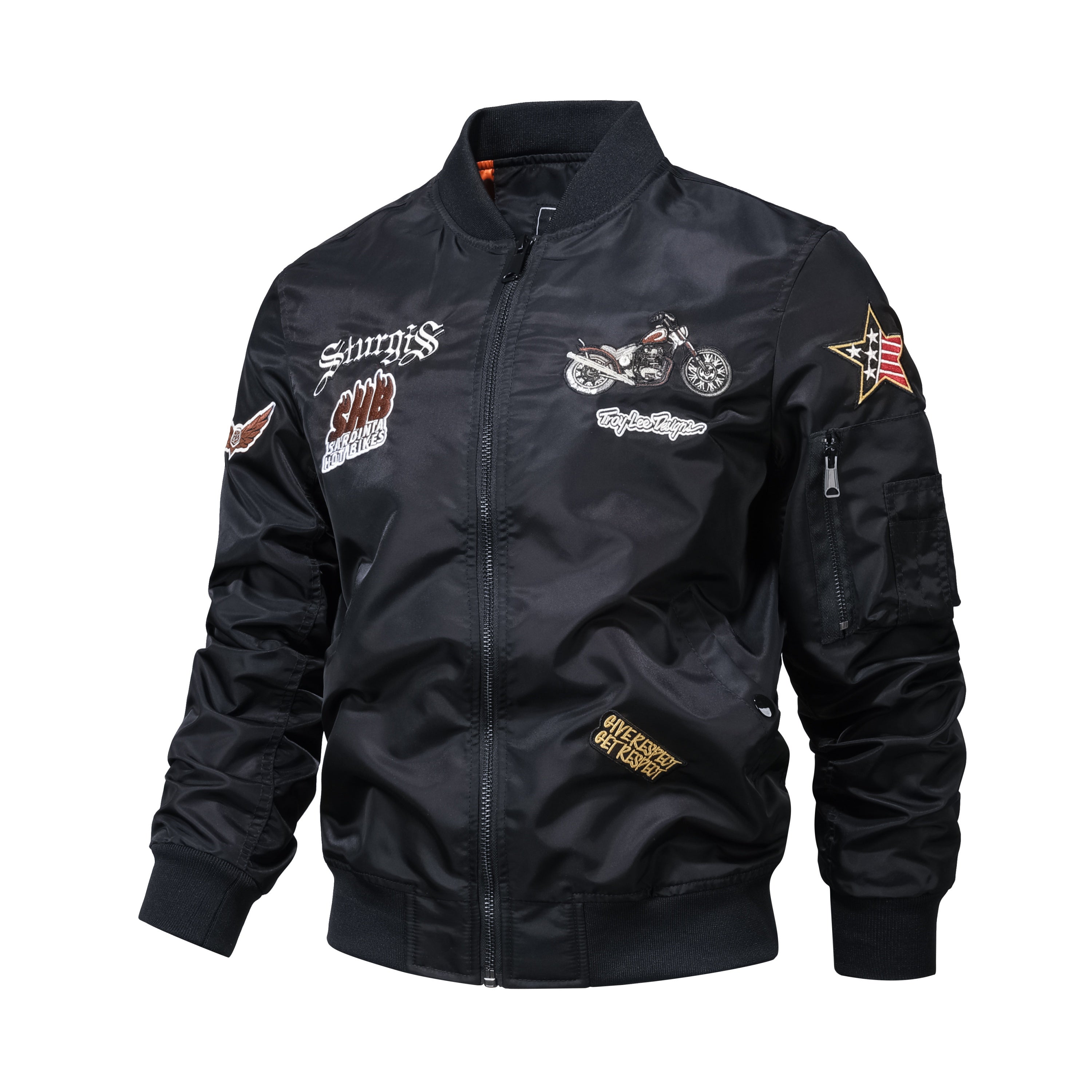 Contemporary Streetwear Flight Jacket