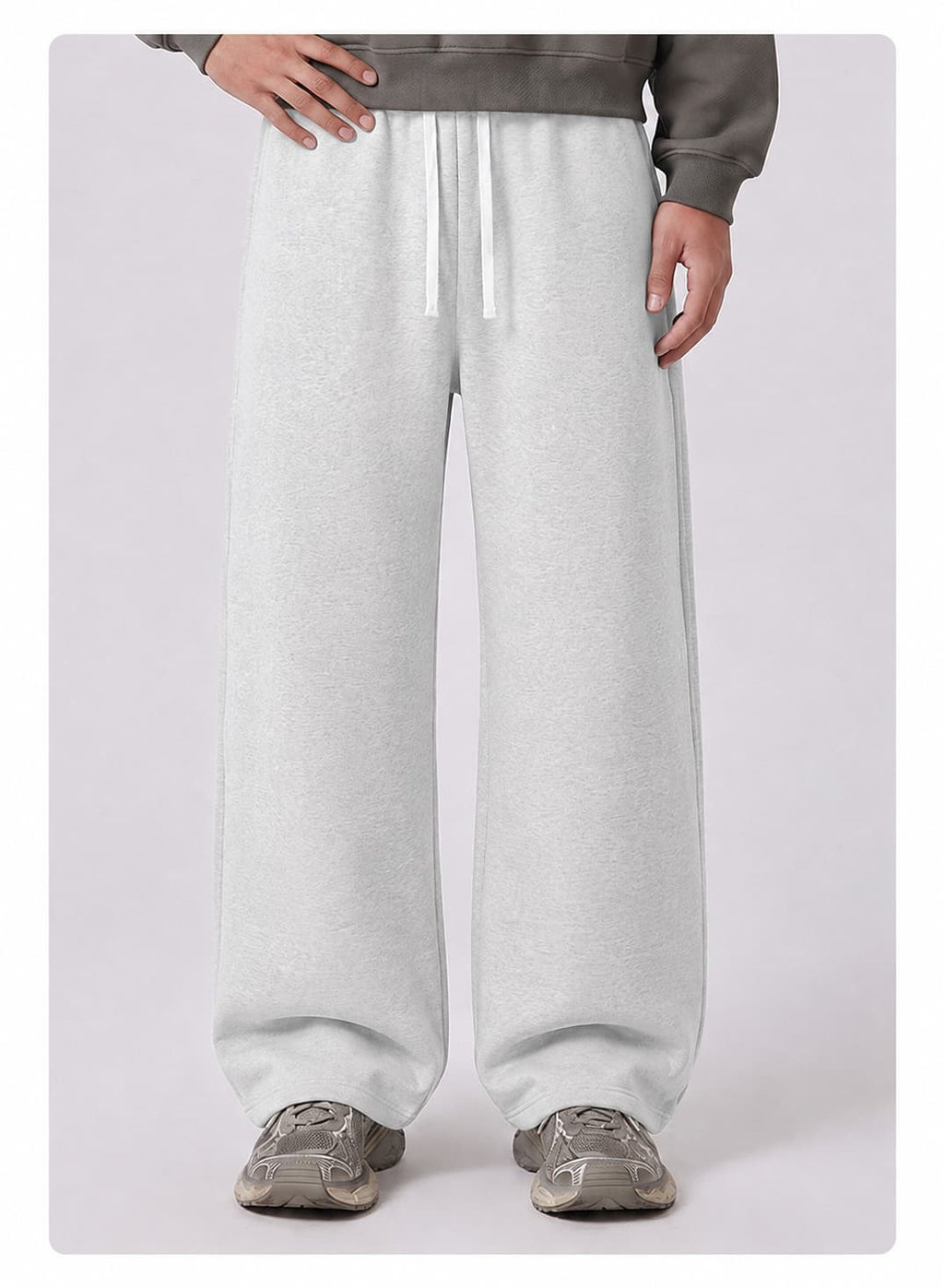Barrel Leg Fleece Sweatpants