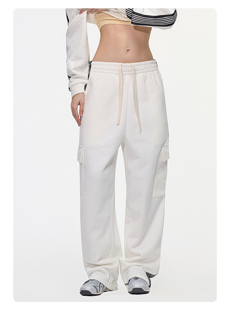 Side Stripe Cargo Sweatpants