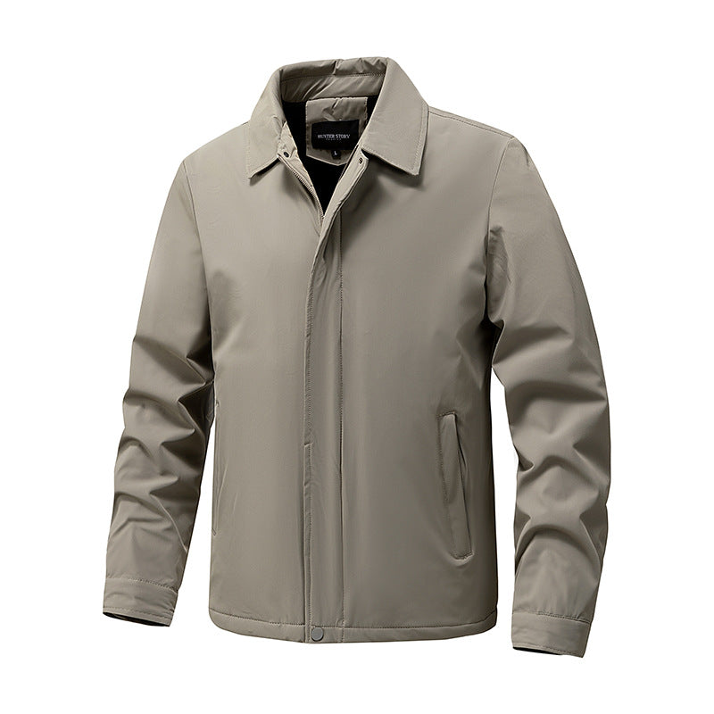 Men's Business Casual Fleece Jacket