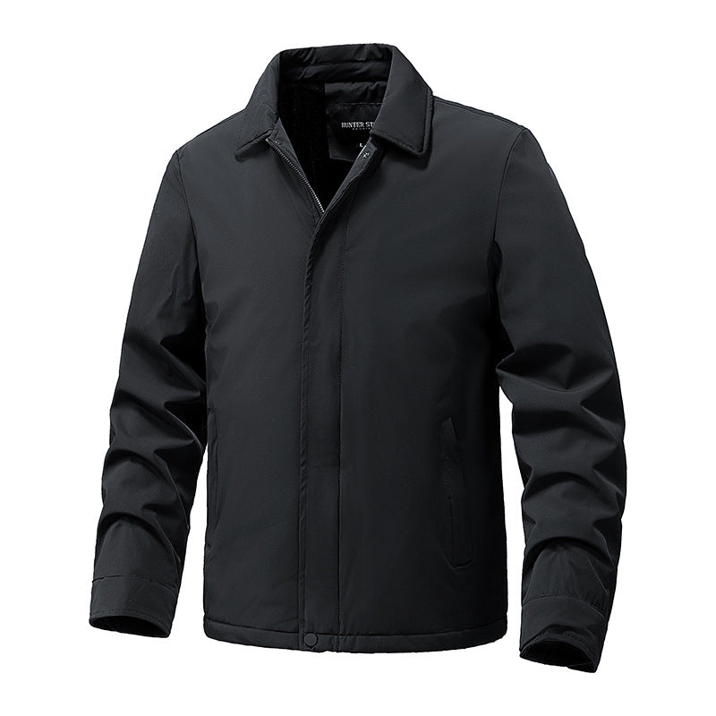 Men's Business Casual Fleece Jacket