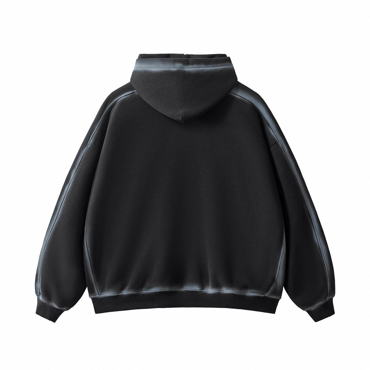 Washed Fleece Pullover Hoodie