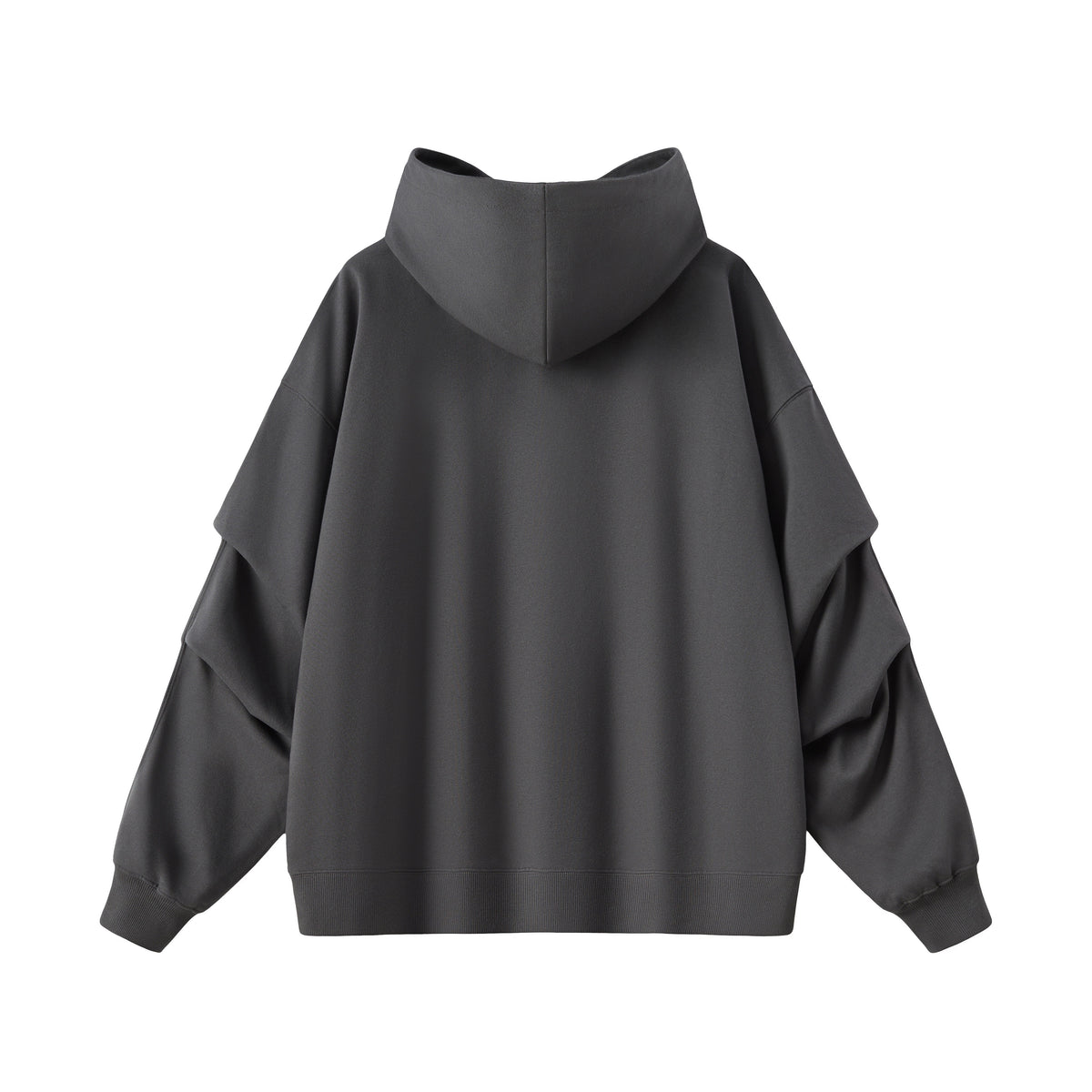 Panel Sleeve Heavyweight Pullover Hoodie