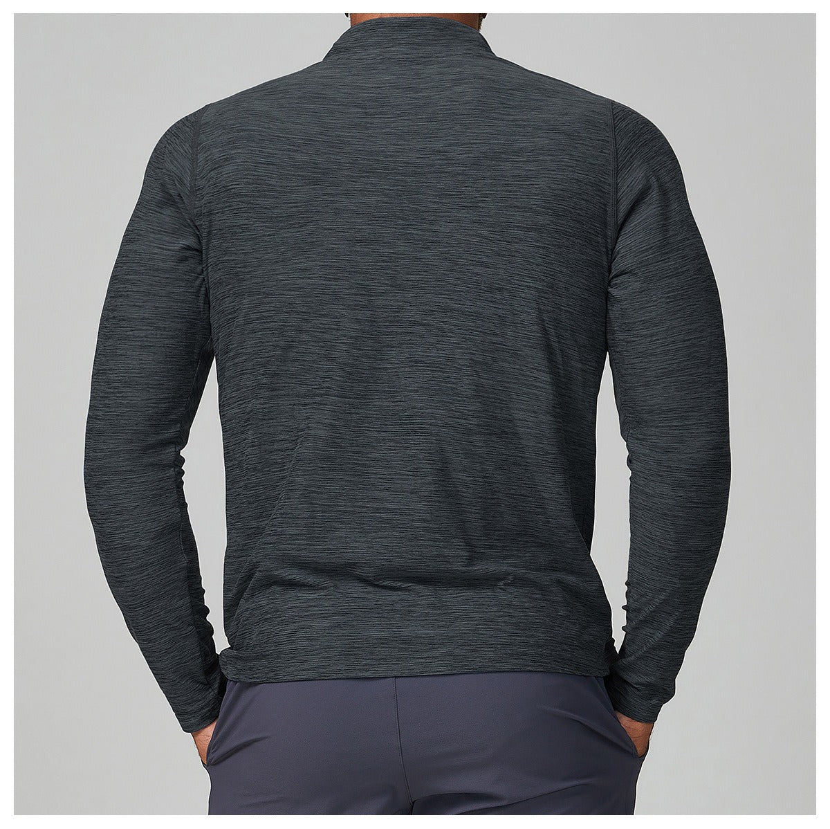 Men’s Long Sleeve Slim Fit Training Performance Shirt