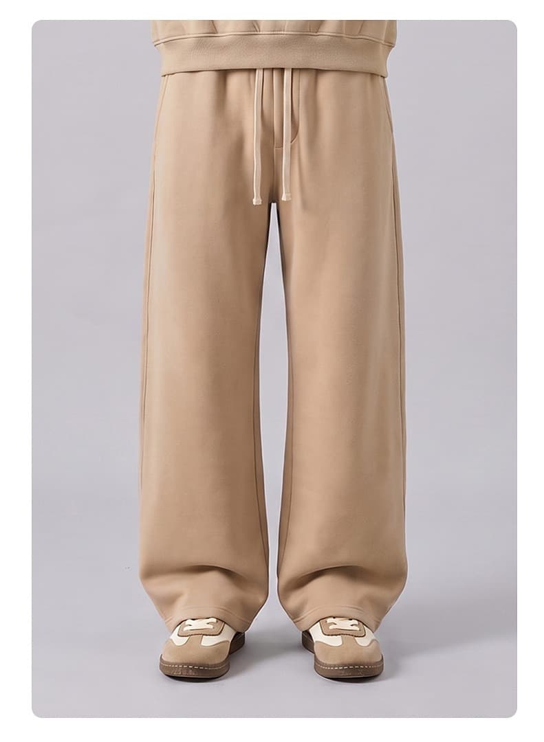 Barrel Leg Fleece Sweatpants