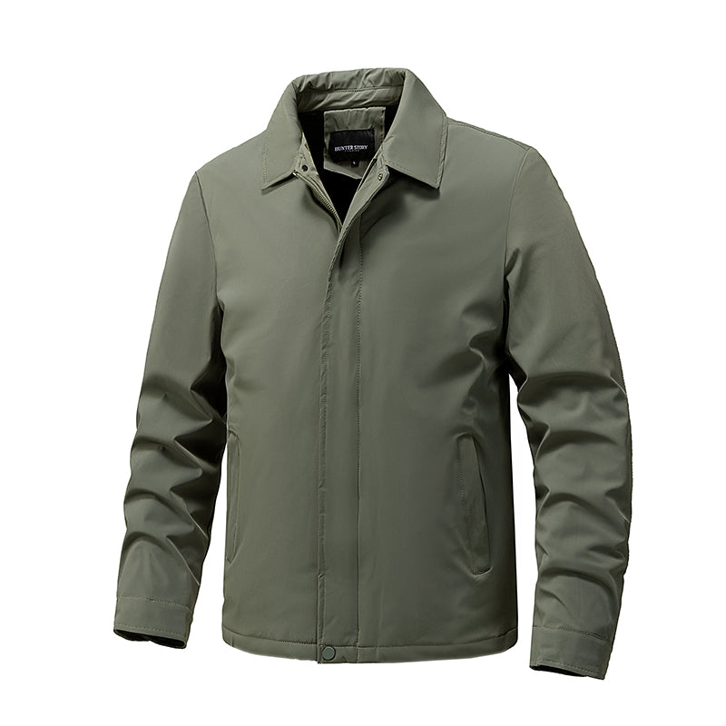 Men's Business Casual Fleece Jacket