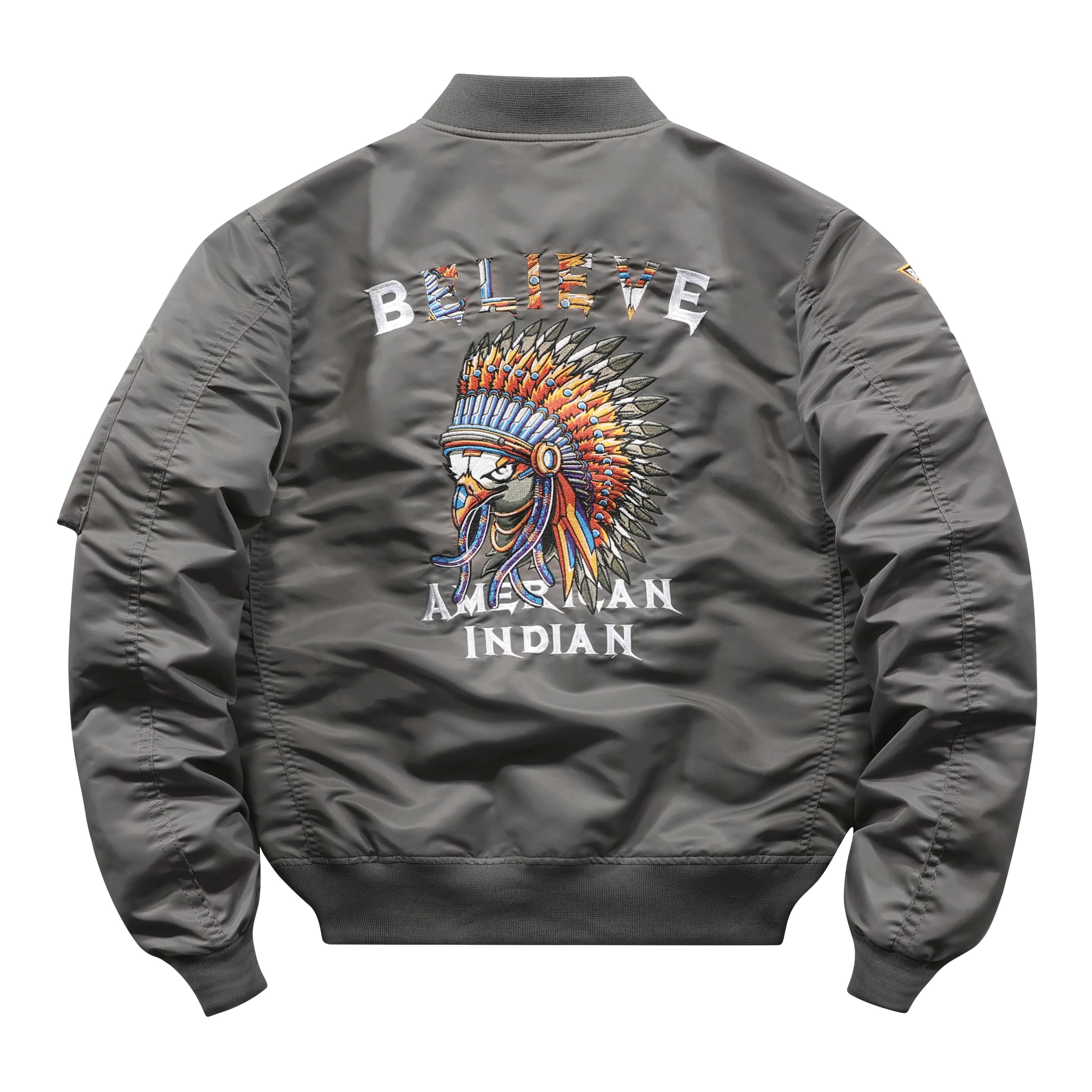 Refined Casual Bomber Jacket