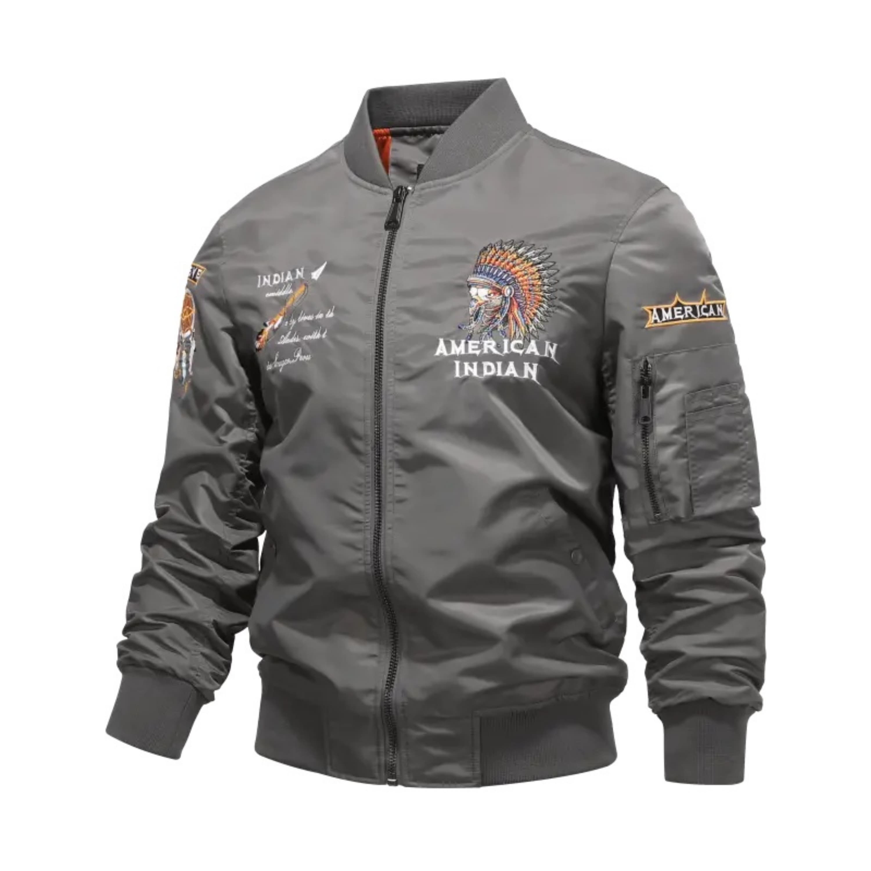 Refined Casual Bomber Jacket