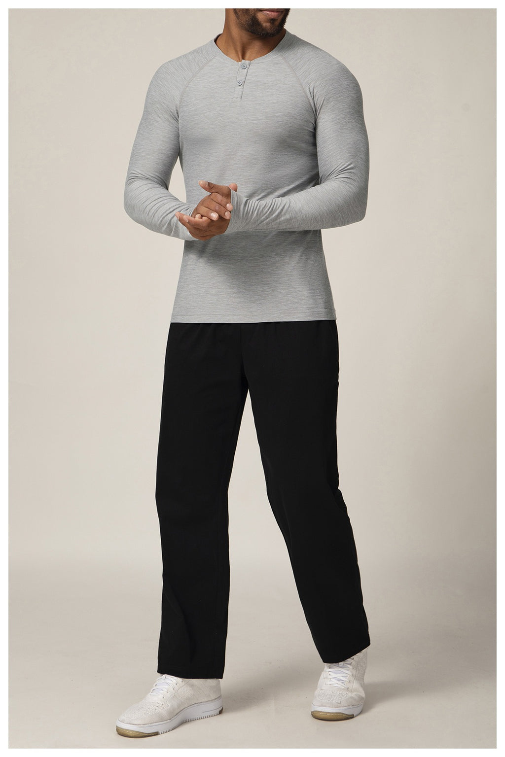 Men’s Thermal Performance Long Sleeve Running Shirt