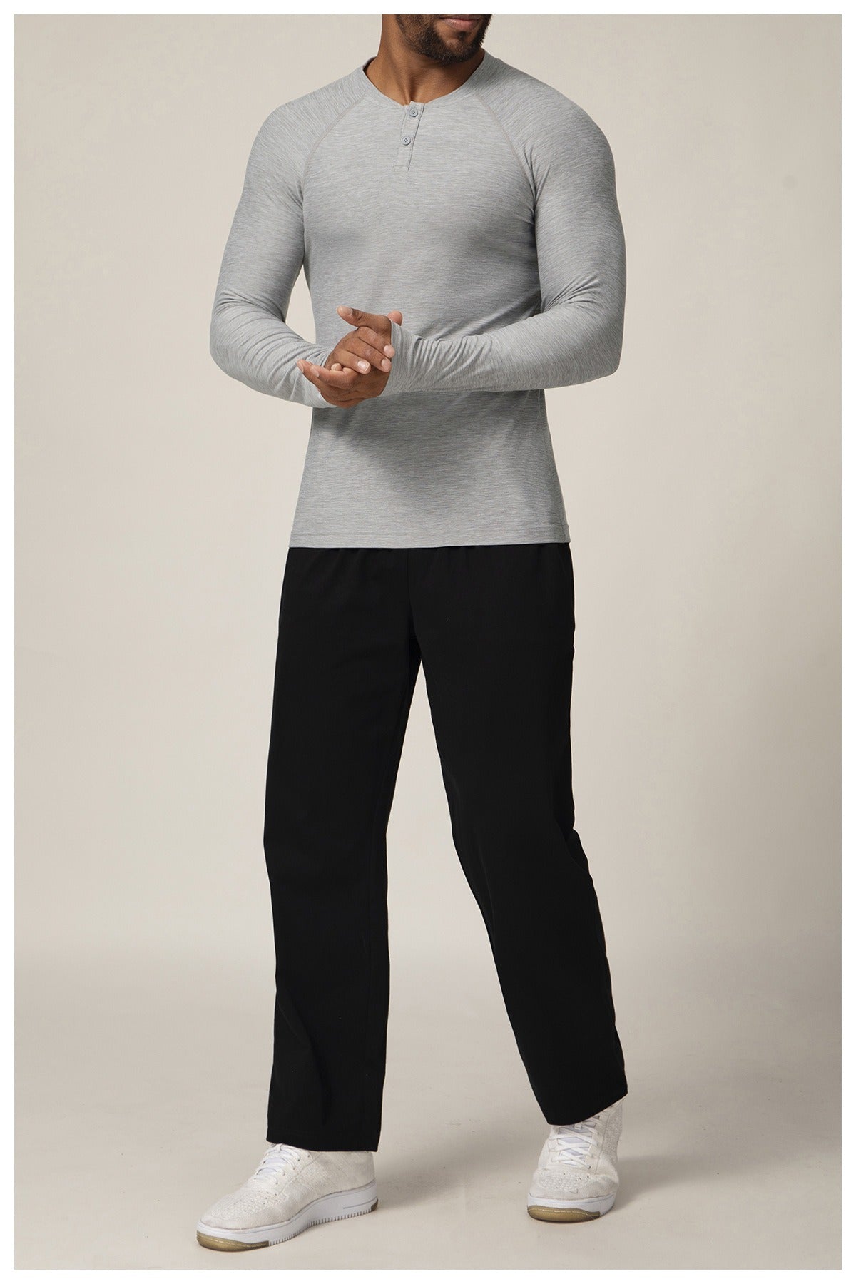 Men’s Thermal Performance Long Sleeve Running Shirt