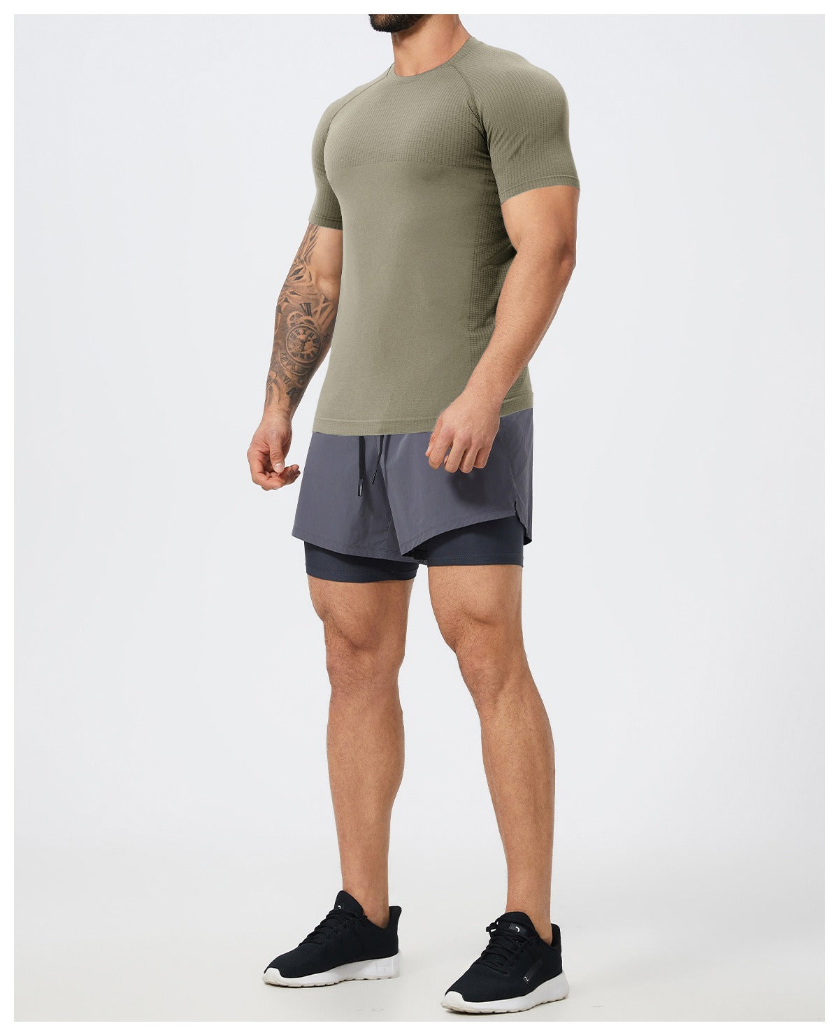 Men's Seamless Training Performance Tee