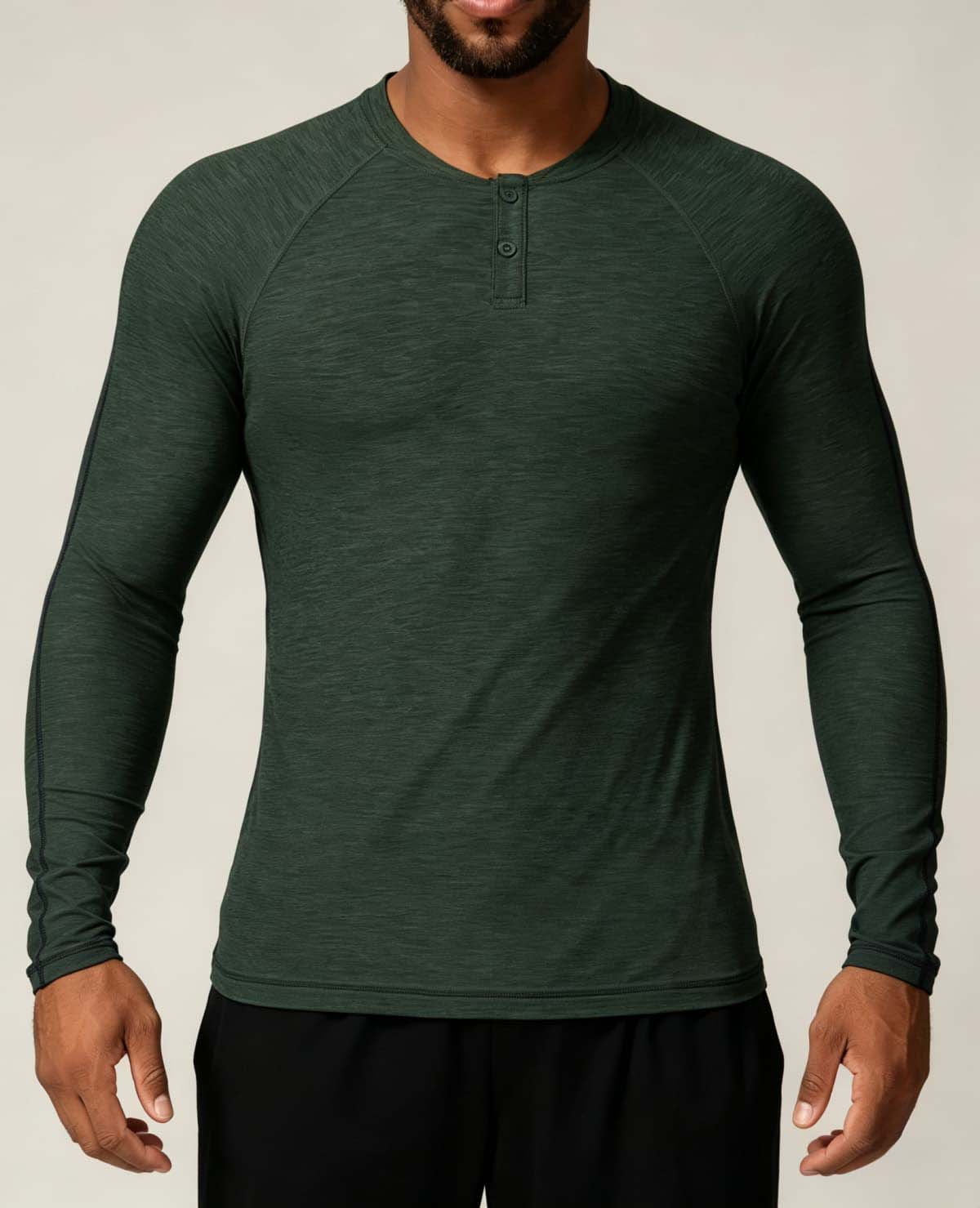 Men’s Thermal Performance Long Sleeve Running Shirt