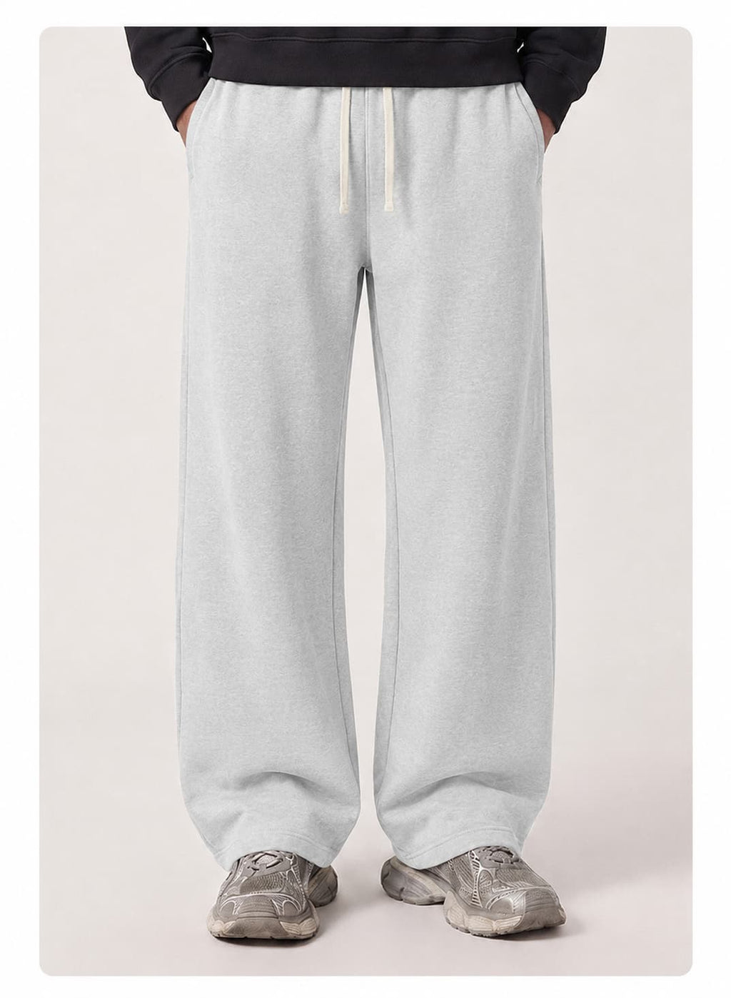 Barrel Leg Fleece Sweatpants