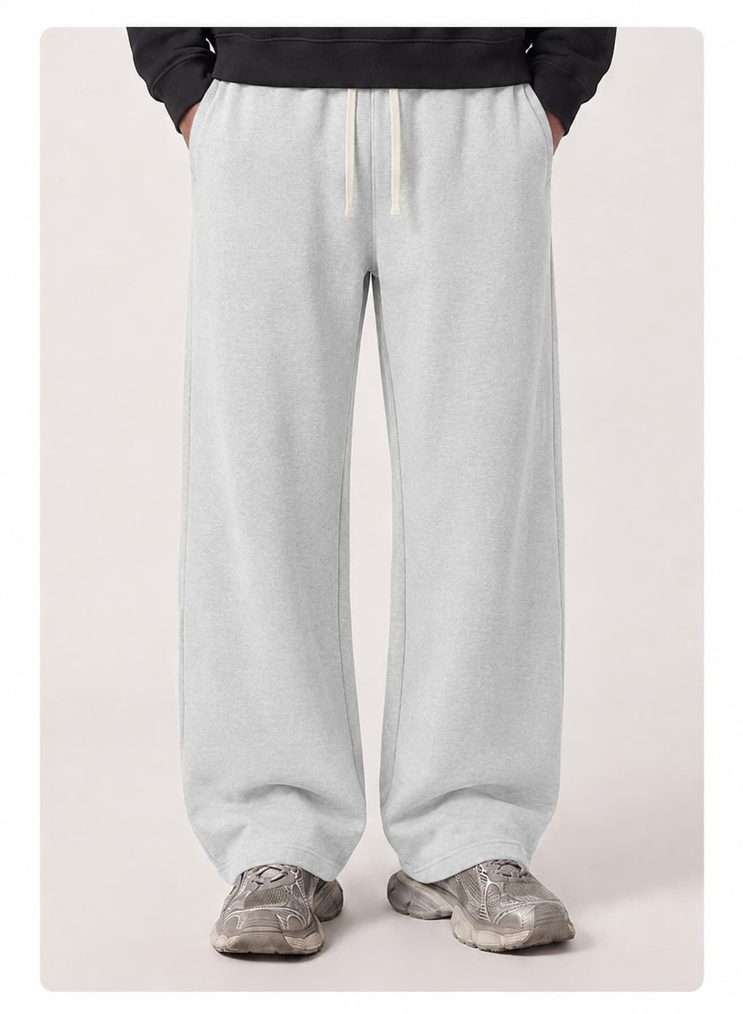 Barrel Leg Fleece Sweatpants
