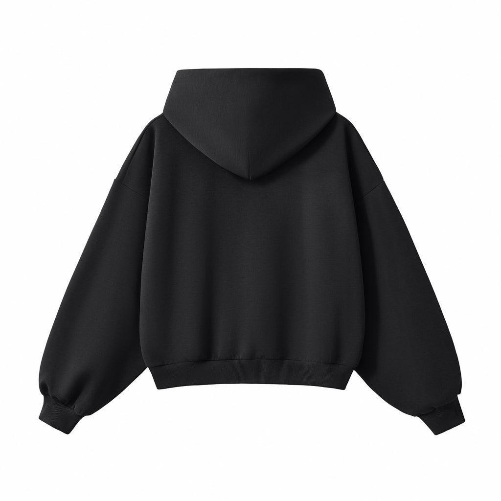 Boxy Drop Shoulder Pullover Hoodie