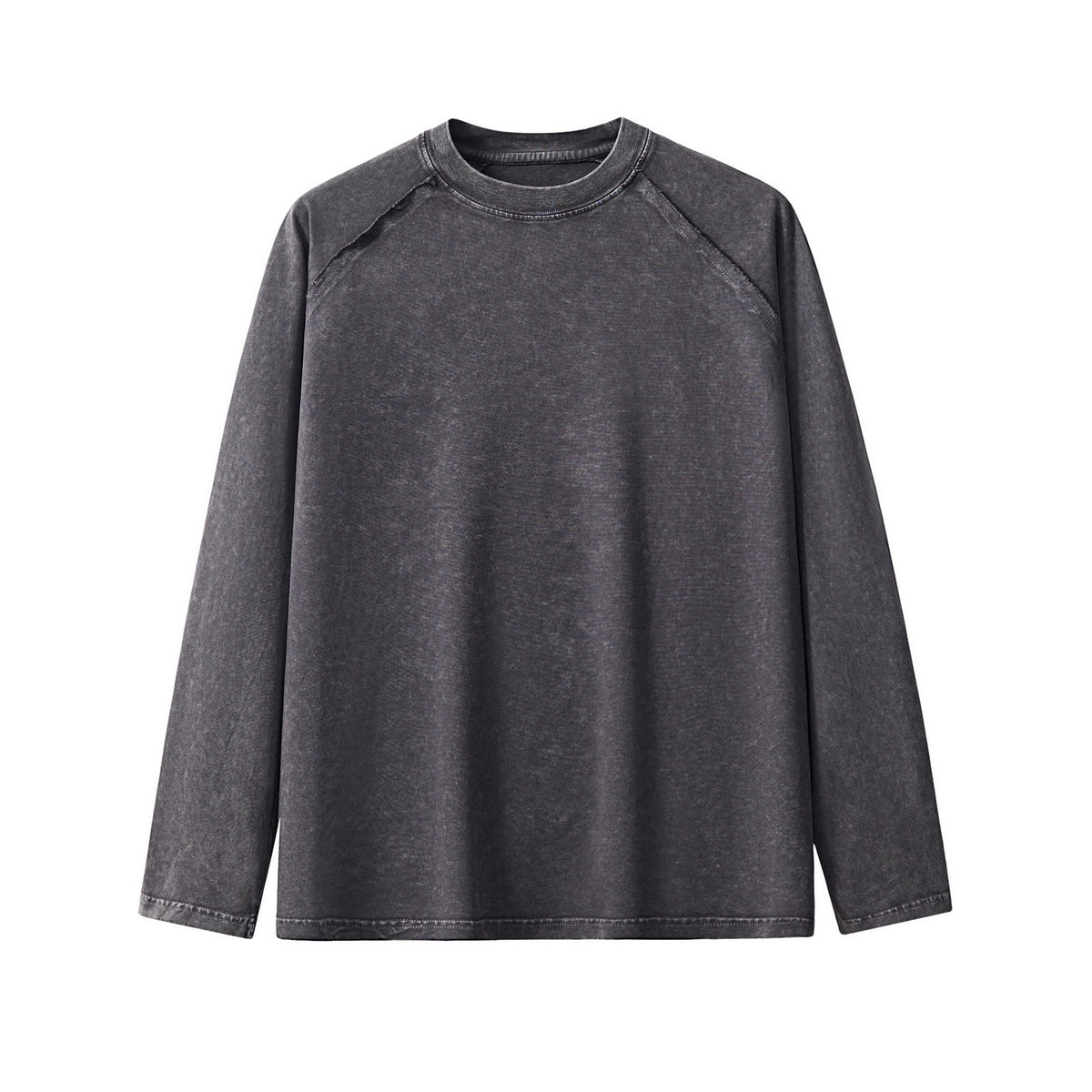 Washed Raglan Long Sleeve Tee