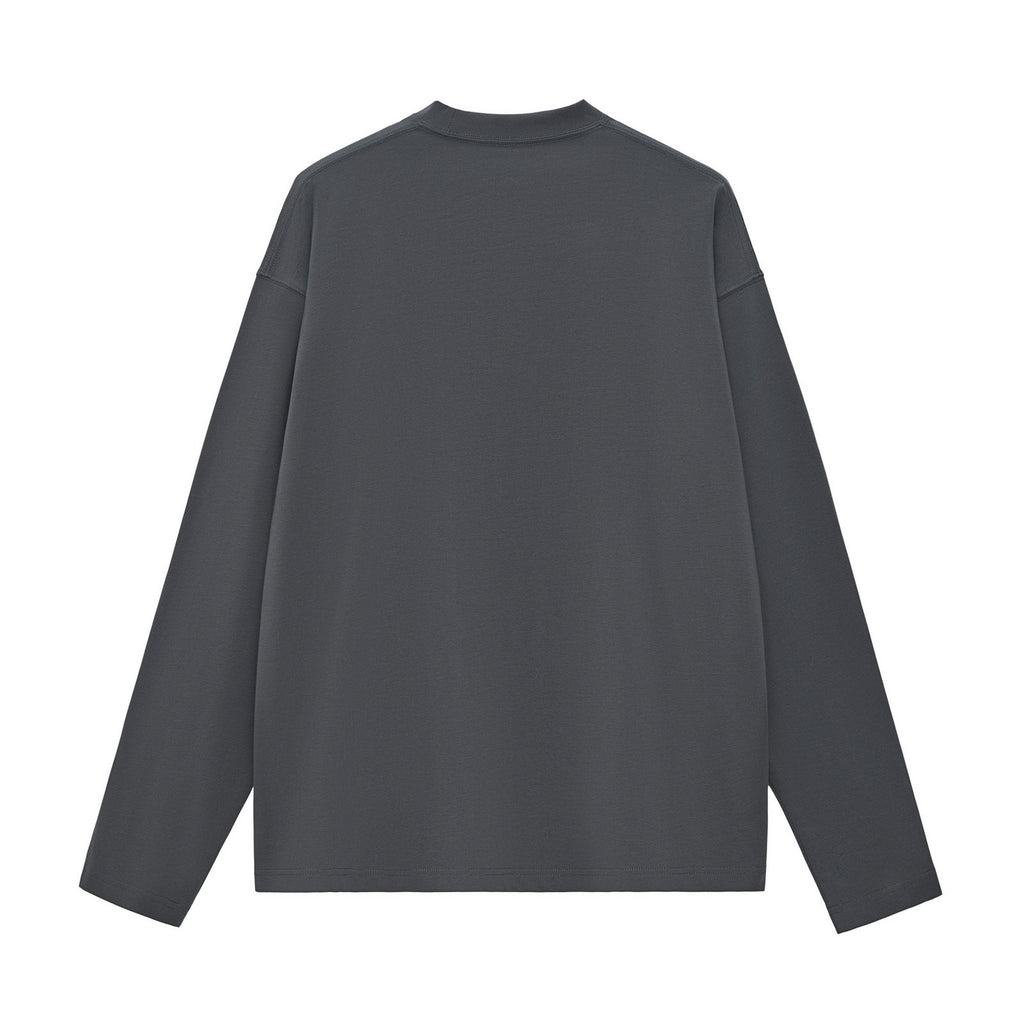Relaxed Drop Shoulder Long Sleeve Tee