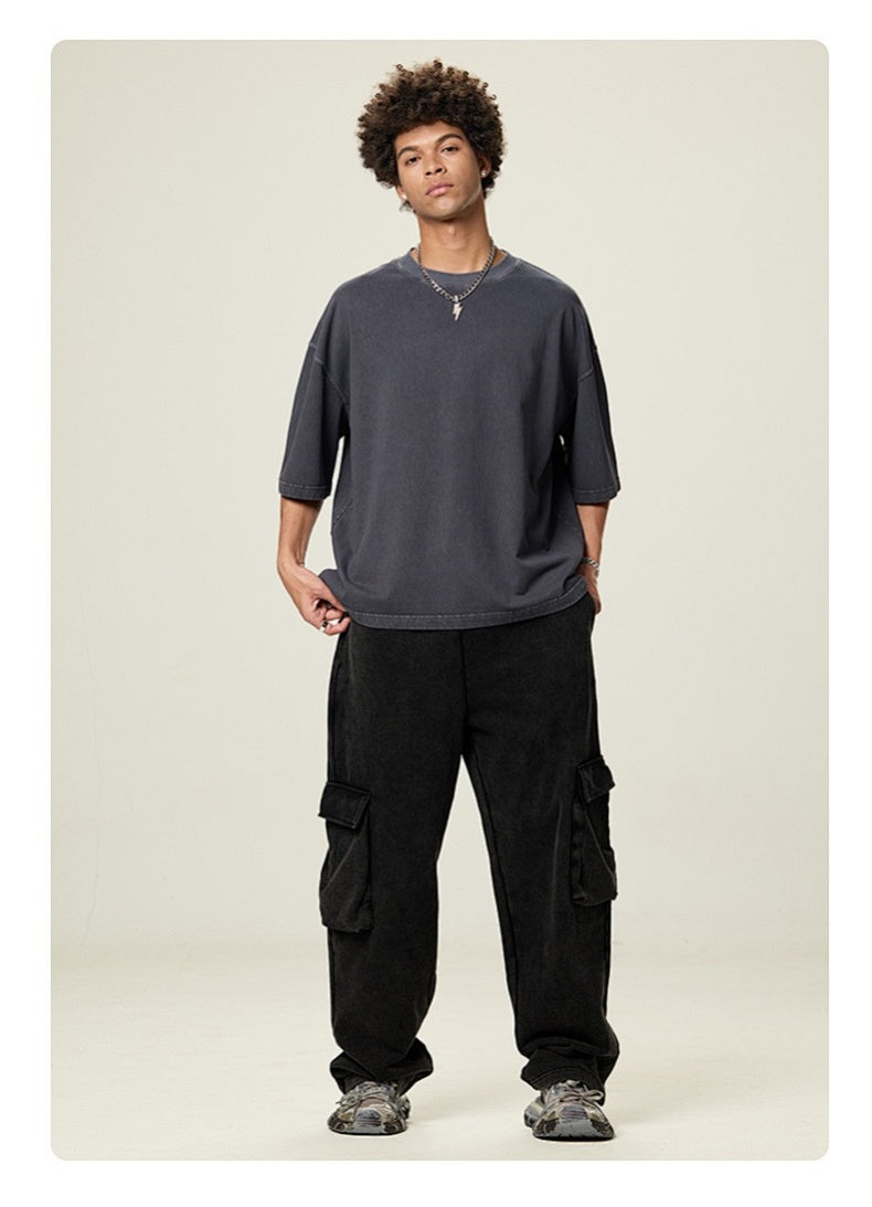 Washed Boxy Cotton T-Shirt