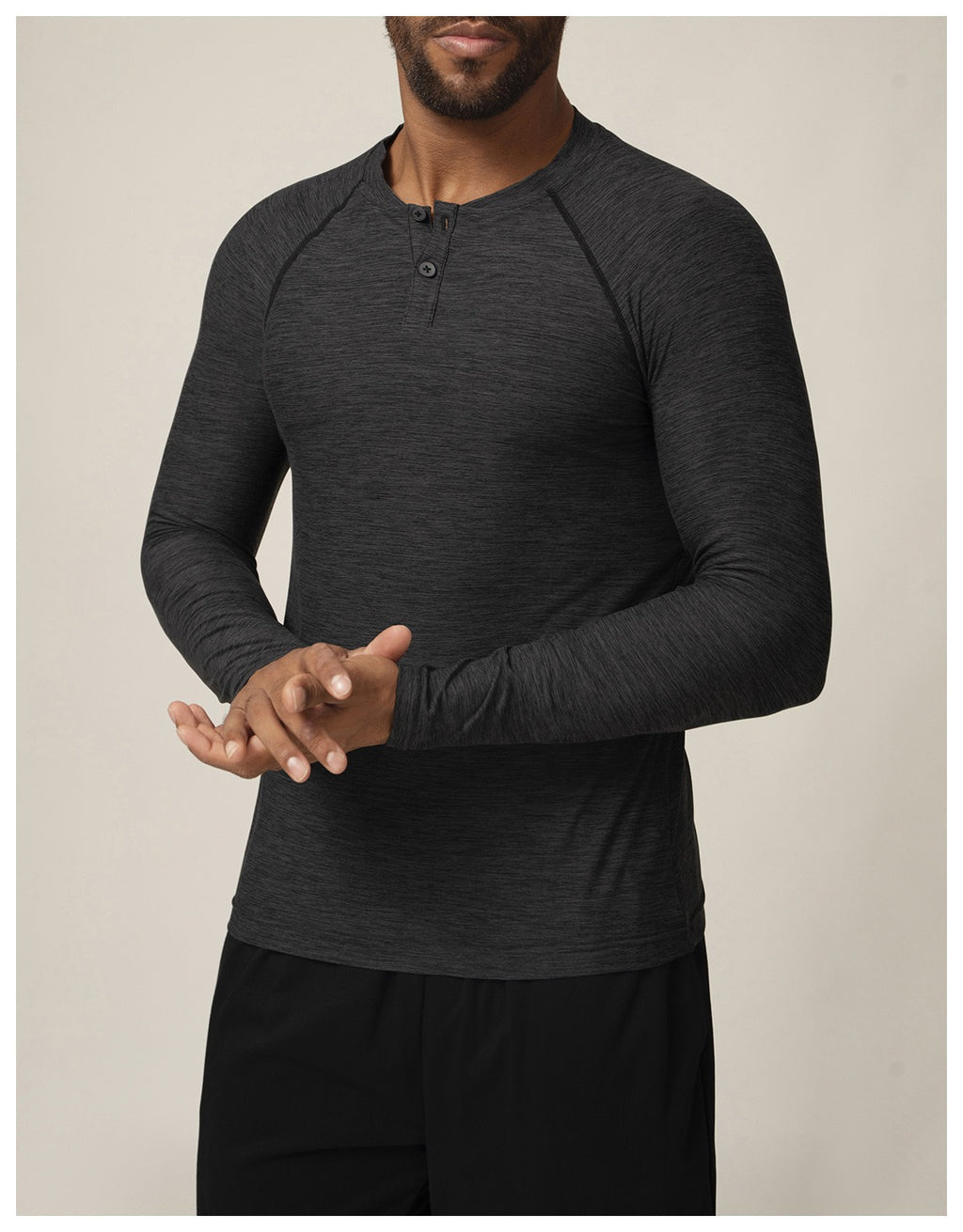 Men’s Thermal Performance Long Sleeve Running Shirt