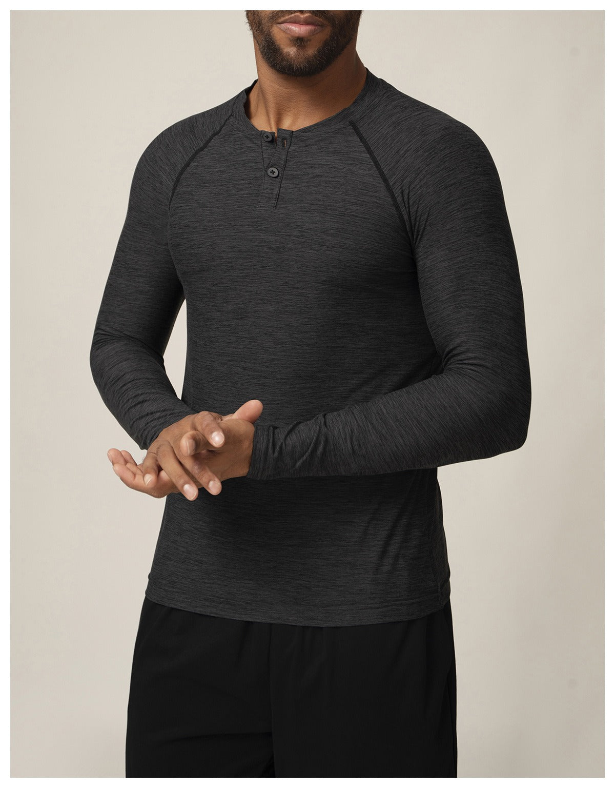 Men’s Thermal Performance Long Sleeve Running Shirt